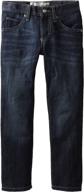 👖 stylish boys' clothing: dungarees skinny straight jeans in regular fit! logo
