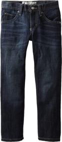img 2 attached to 👖 Stylish Boys' Clothing: Dungarees Skinny Straight Jeans in Regular Fit!