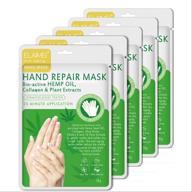 5-pack hand peel mask for dry hands, exfoliating hand peeling mask, moisturizing gloves for men and women, repair rough skin, remove dead skin and enhance moisture logo