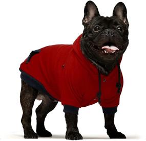 img 2 attached to 🐾 Fitwarm Casual Pet Apparel - Dog Hoodies Puppy Pullover Cat Hooded Shirts Sweatshirts