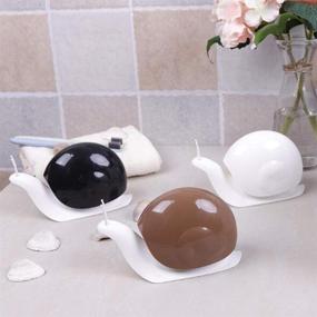 img 3 attached to Cute Brown Snail Soap Dispenser - Ideal for Kitchen, Bathroom, and More (120ML)