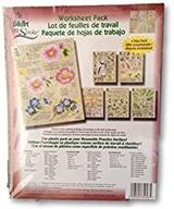 donna dewberry one stroke reusable painting teaching guides: wildflowers & critters pack - double sided practice sheets with plastic coating logo