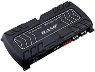 🔊 power acoustik bamf1-8000w класс d моноблочный усилитель: раскройте мощное звучание с элегантным черным дизайном. логотип