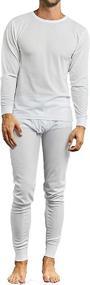 img 1 attached to 🔎 Optimized Search: Oliver George Men's Ultra Soft Long Johns Active Underwear Set - Top & Bottom Waffle Thermal Underwear Kit