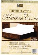 premium white fitted plastic protector for queen mattress cover logo