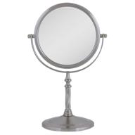 💄 zadro two-sided vanity swivel mirror in satin nickel - the perfect addition to your beauty routine - van45 logo