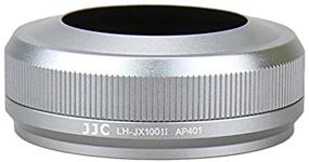 img 3 attached to Enhance Your Fujifilm FinePix X100/X100S with JJC LH-JX100II SILVER Lens Hood Adapter Ring – An Excellent AR-X100 Silver Replacement