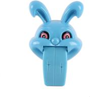 🐰 aquatrend kids toothbrush holder: wall mounted & portable electric toothbrush protector – the ideal gift for kids, girls, & pupils – perfect for travel, home, school (blue rabbit) logo