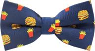 carahere handmade adjustable pre tied pattern boys' accessories : bow ties logo