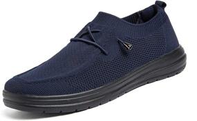 img 4 attached to Comfortable Breathable Loafers: Acaine Casual Shoes