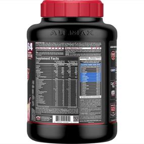 img 2 attached to ALLMAX Nutrition Quick Mass: Катализатор Быстрого Набора Массы, Вкус Клубники-Банана, 6 фунтов (2,72 кг)