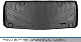 img 2 attached to Premium All-Weather Cargo Liner Floor Mat for 2013-2018 Mercedes Benz GL/GLS Series - MAXLINER