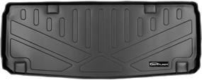 img 4 attached to Premium All-Weather Cargo Liner Floor Mat for 2013-2018 Mercedes Benz GL/GLS Series - MAXLINER