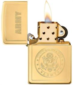img 2 attached to Zippo Polish Brass Pocket Lighter Household Supplies