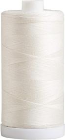 img 1 attached to 🧵 High-Quality Connecting Threads 100% Cotton Thread - 1200 Yard Spool (Ivory): Ideal for Sewing, Quilting, and Crafting Projects