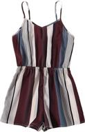 soly hux spaghetti striped multicoloured girls' clothing and jumpsuits & rompers logo