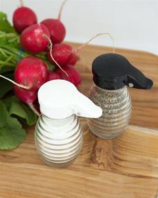 img 3 attached to 🌶️ Revolutionary Shake It Free Shaker Glass: Ultimate Moisture Proof Humidity Free Salt, Pepper and Spice Shakers by Tumbler Home