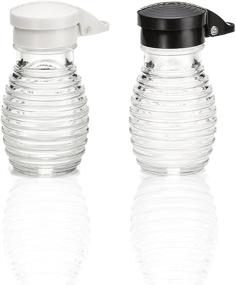 img 4 attached to 🌶️ Revolutionary Shake It Free Shaker Glass: Ultimate Moisture Proof Humidity Free Salt, Pepper and Spice Shakers by Tumbler Home