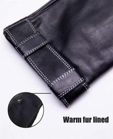 img 2 attached to Genuine Goatskin Leather Touchscreen Technology