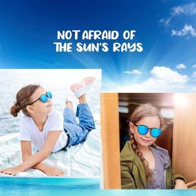 img 3 attached to Sunglasses 100 UV Protection Sunglasses Suitable Children