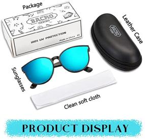img 1 attached to Sunglasses 100 UV Protection Sunglasses Suitable Children