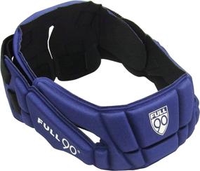 img 3 attached to Full 90 Sports Premier Performance Soccer Headgear Navy Large - Enhanced Protection and Performance Gear for Soccer Players