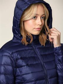 img 1 attached to WJC2144 Womens Weight Packable Removable Women's Clothing and Coats, Jackets & Vests
