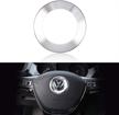 lecart steering stickers volkswagen accessories interior accessories logo