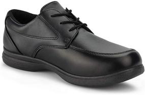 img 1 attached to 👞 Hawkwell Little Boys' Oxfords: Stylish School Uniform Dress Shoes