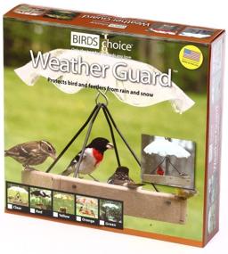 img 1 attached to 🐦 Clear Weatherguard Acrylic Bird Feeder, 13" - Birds Choice WGCLEAR