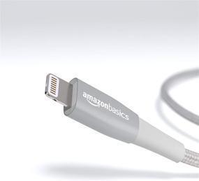 img 1 attached to ⚡️ Industrial Electrical USB A Cable with Lightning Connector - AmazonBasics Double Nylon Braided