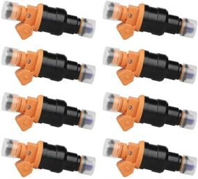 img 4 attached to 🔧 Set of 8 Fuel Injectors - Replaces OEM # 280150943, 0280150939, 0280150909 - Compatible with Ford, Lincoln, Mercury Vehicles - E250, F150, F250, F350, E350, Mustang - 4.6L, 5.0L, 5.4L, 5.8L