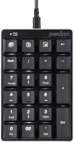 img 4 attached to Perixx PERIPAD-303B Full Size Backlit Mechanical Numeric Keypad with Office Shortcut Keys - USB - 22 Keys - Kailh Brown Switch Keys