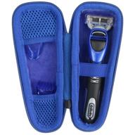 co2crea hard travel case for gillette all purpose styler: enhanced beard trimmer, men's razor, and edger - replacement option logo