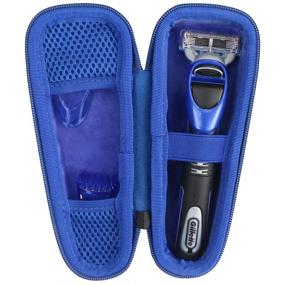 img 4 attached to CO2CREA Hard Travel Case for Gillette All Purpose Styler: Enhanced Beard Trimmer, Men's Razor, and Edger - Replacement Option