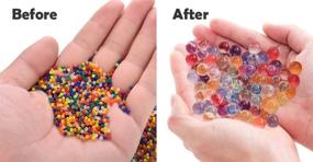 img 2 attached to 💦 24 Bags of Water Beads: Crystal Gel Water Pearls, Aqua Jelly Beads for Wedding Centerpiece Vase Fillers, Plant Decoration, Refill & Sensory Toys