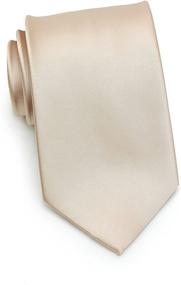 img 2 attached to Bows N Ties Necktie Solid Microfiber Antique