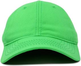 img 3 attached to 🧢 Stylish DALIX Womens Cap: Adjustable 100% Cotton Hat in Versatile Black, White, Gold, Lavender, Blue, Pink, Lime Green and Hot Pink