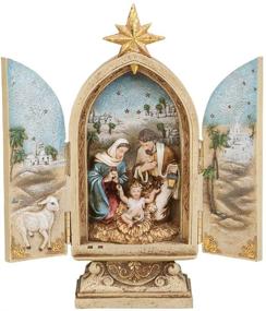 img 1 attached to Josephs Studio Roman Triptych Figurine