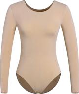 👗 seamless nude camisole leotard dress: perfect undergarment transition straps for women and girls логотип