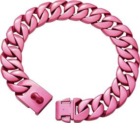 img 4 attached to Txprodogchains Collar Buckle Strong Stainless Dogs and Training & Behavior Aids