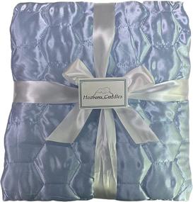 img 1 attached to 🛏️ Cuddles Heaven Quilted Satin Blanket for Kids – Home Store