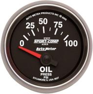 auto meter 3627 electric pressure logo