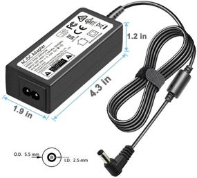 img 1 attached to 💻 Universal Laptop Charger, 19V 65W Power Supply Adapter for Toshiba, IBM, Lenovo, Acer, Asus, Samsung, Sony Notebook, Ultrabook, Chromebook, LG TV Monitors - TKDY