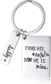 img 4 attached to CERSLIMO Message Engraved Keychain Daughter