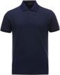 slim fit cotton breathable wicking stretch logo