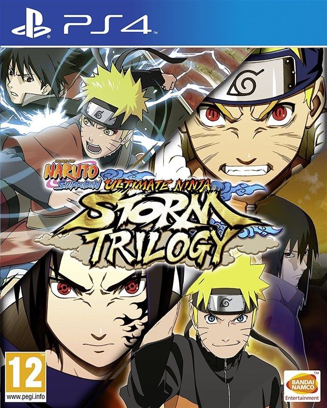 나루토 질풍전 ultimate ninja storm trilogy 로고