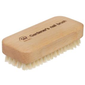 img 3 attached to 🌿 Redecker Beechwood Gardener's Nail Brush Set: Hard Plant Fiber Bristles, 2-Pack, 4-Inches for Effective Cleaning