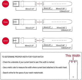 img 3 attached to 🌊 Водозащитные силиконовые ремешки для женских наручных часов Swatch: идеальные замены