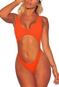 img 4 attached to 👙 Viottis Bandage Monokini Swimsuit - Women's Swimwear and Cover-up Clothes